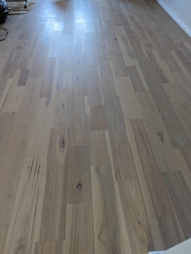 White oak engineered wood