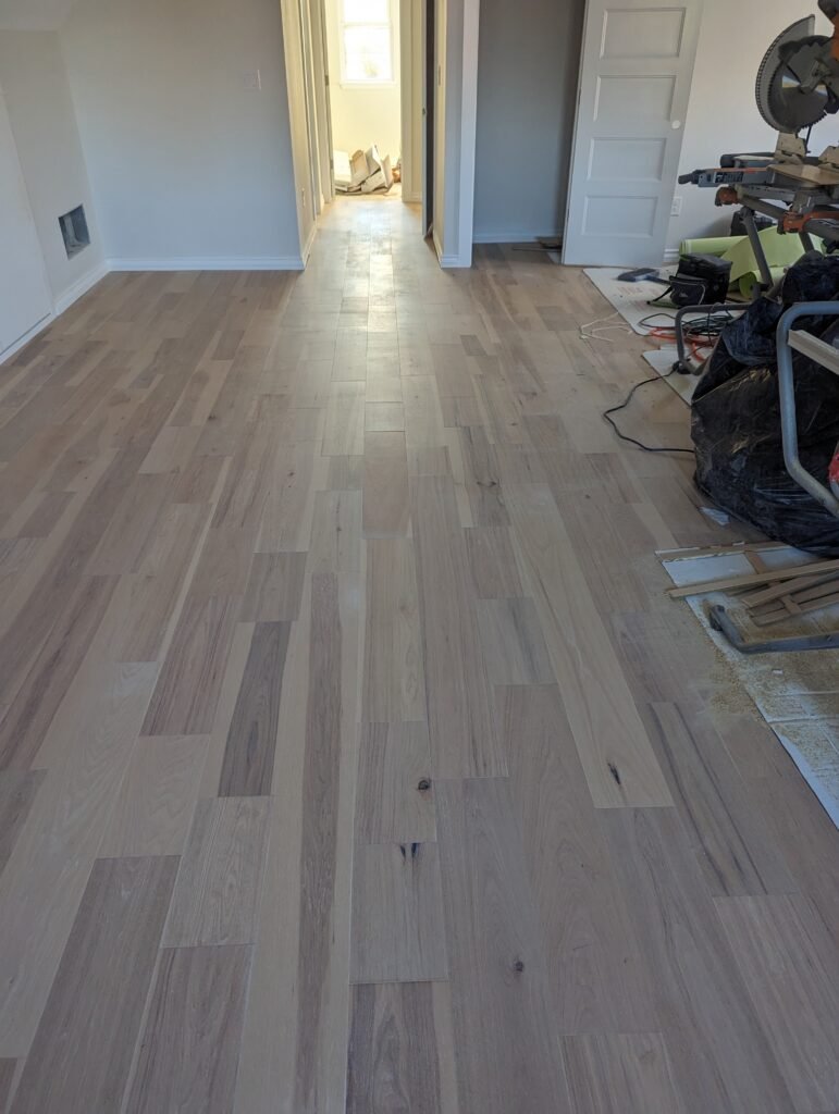 White oak engineered wood